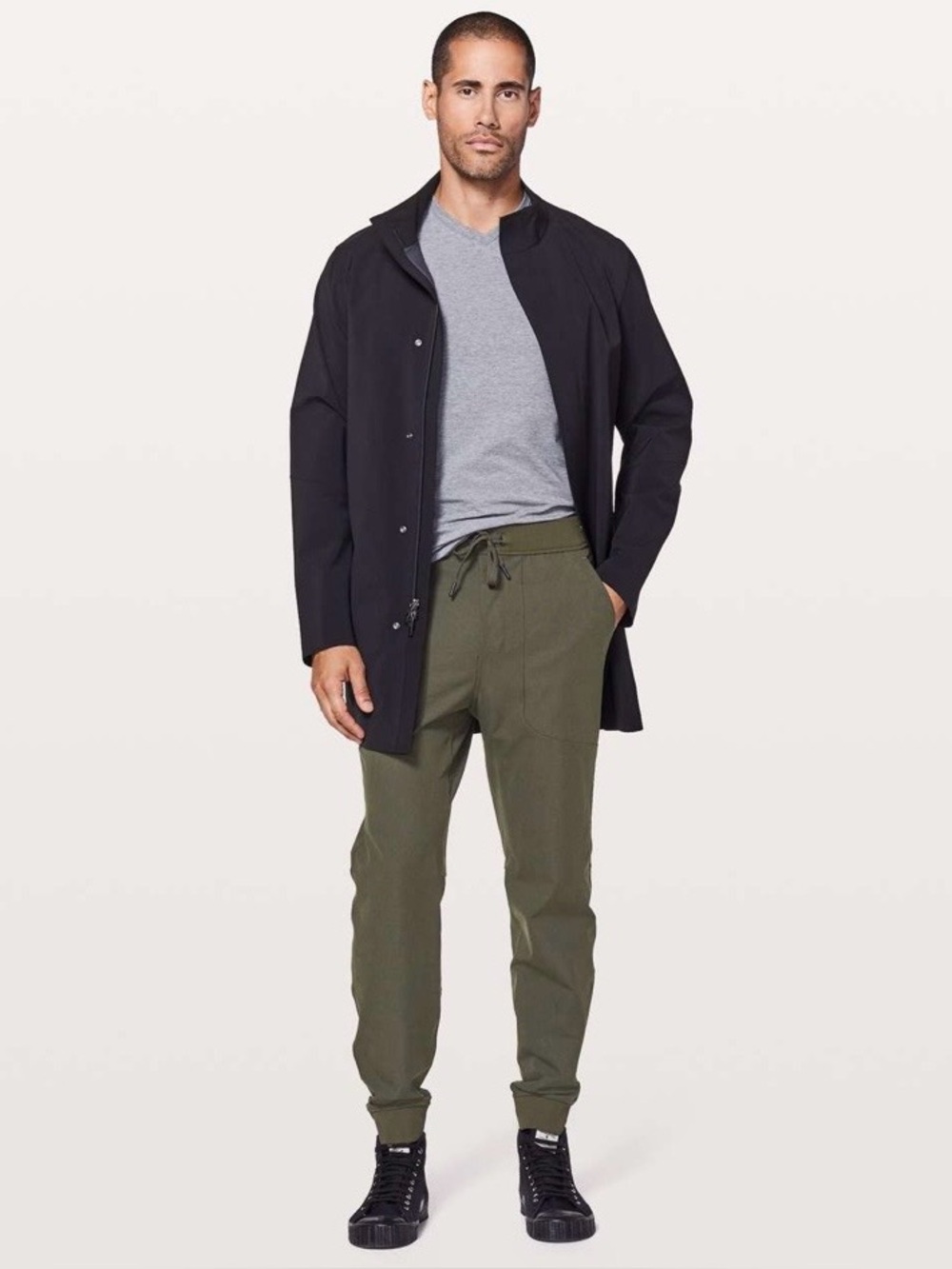 Lululemon Men’s ABC Jogger Dark Olive Green—Small